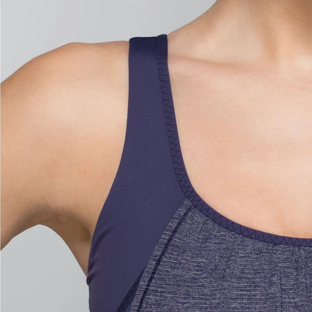 lululemon athletica Deep Blue Tank Top Size: 6